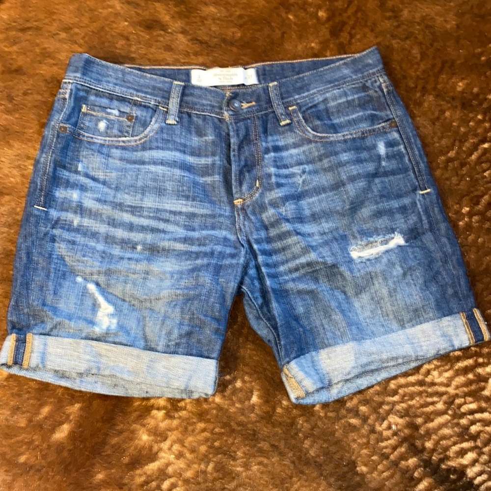 Abercrombie & Fitch long jean shorts